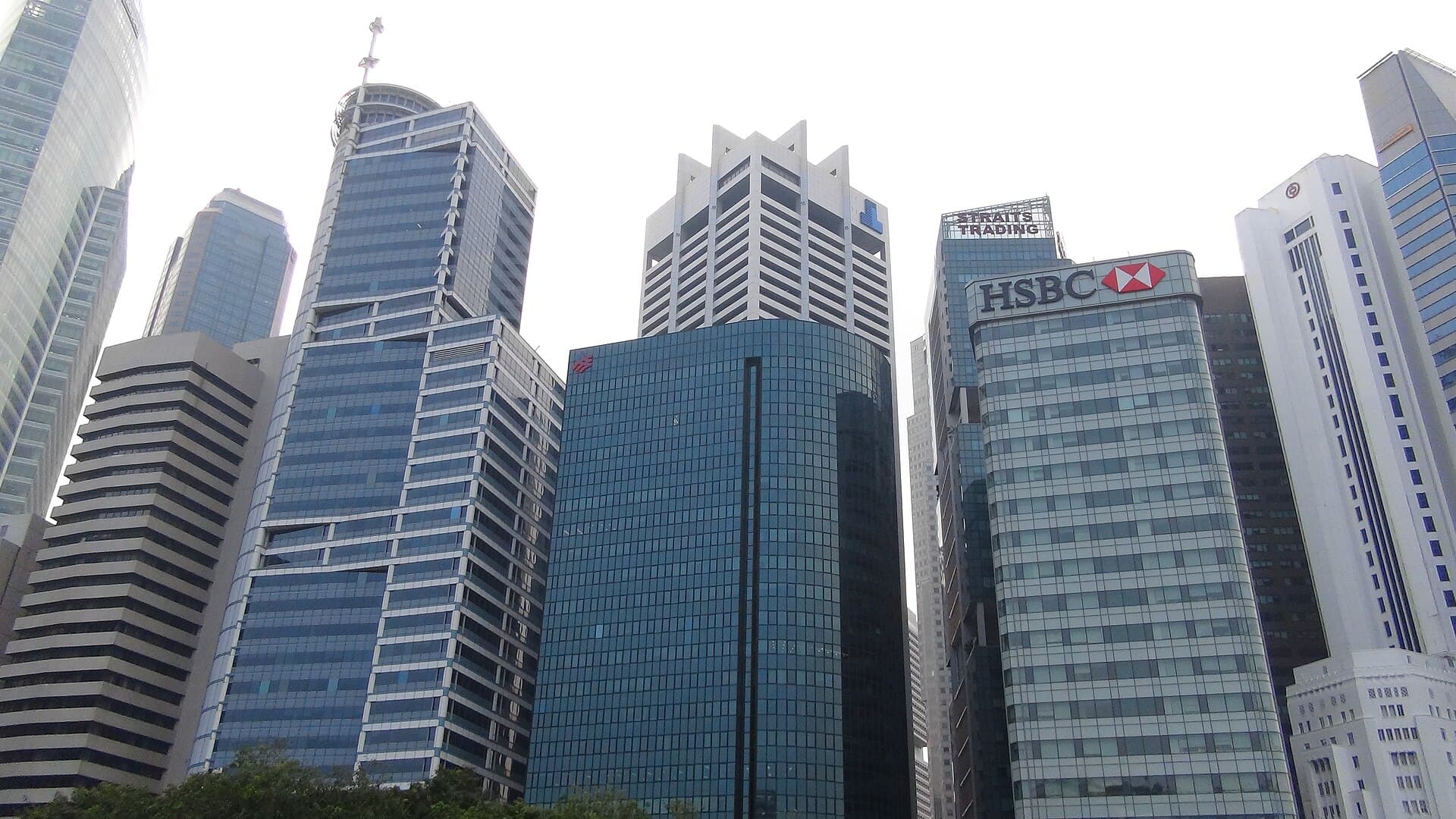 Raffles Place, the heart of Singapore’s financial district